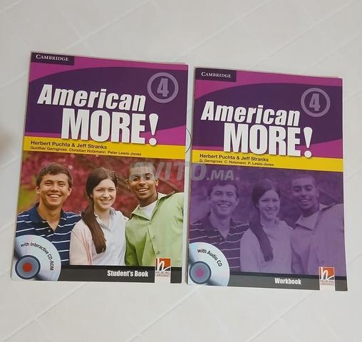 Pack Livres Anglais American MORE 4