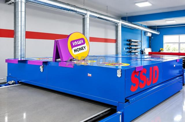 Machine de Sérigraphie Quadrichromie avec 4 Fours - 2