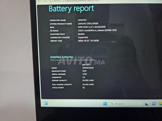 PC Lenovo ThinkPad L13 Yoga i5 11e génération tactile x360 - 2