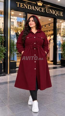 Manteau femme élégant avec capuche