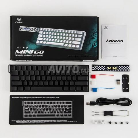 Clavier Aula mini60 HE Pro sans fil 8khz