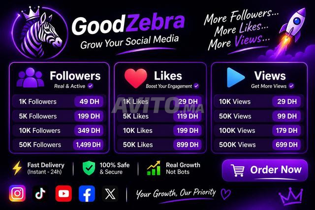 followers abonné abonne instagram tiktok facebook