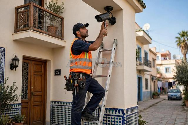 كاميرات مراقبة الدار البيضاء 4K مع التركيب  - 2