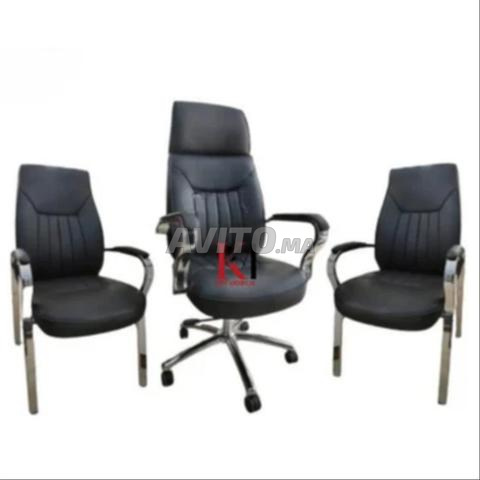 🪑 Ensemble de chaises de bureau à prix abordables - 2
