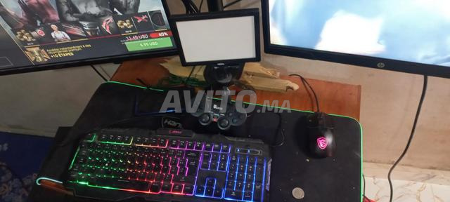 PC gamer Webcam 720p, tapis, clavier, manette - 2