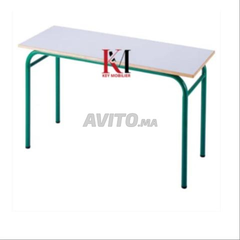 🏫 Tables Élèves – Fabrication Locale - 2