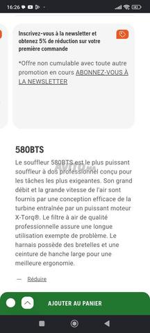 Souffleur d'air - 2