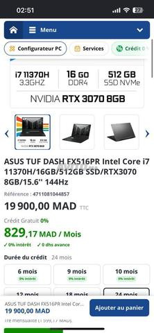PC gamer Asus TUF - 2