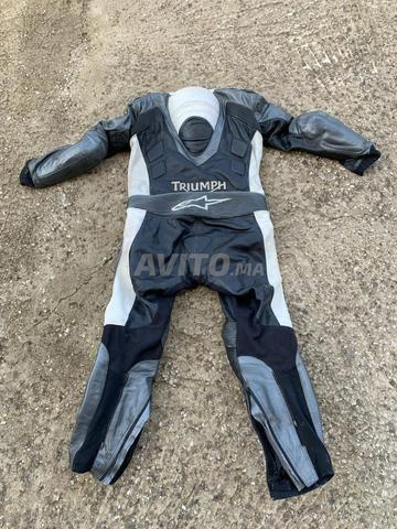 Combinaison Moto Cuir TRIUMPH × ALPINESTARS - 2