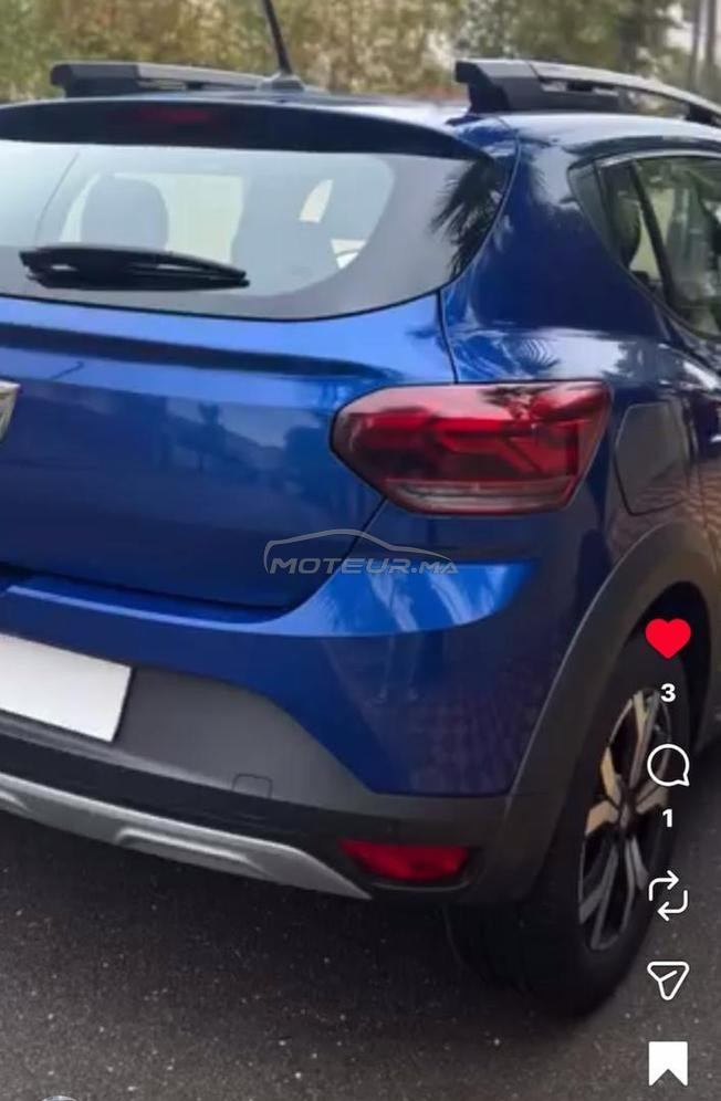Dacia sanders stepway modèle 2021 tout option 