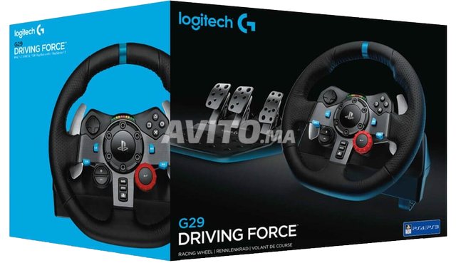 Logitech G29 Volant et Pédales Pour PS4/PS3/PC - 5