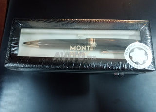 Stylo Mont Blanc á bille le grand Or Rouge