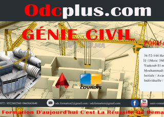 Autocad civil 3D covadis Métré archicad MS PROJECT