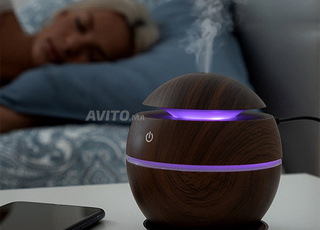 Diffuseur bois foncé pour atmosphère relaxante