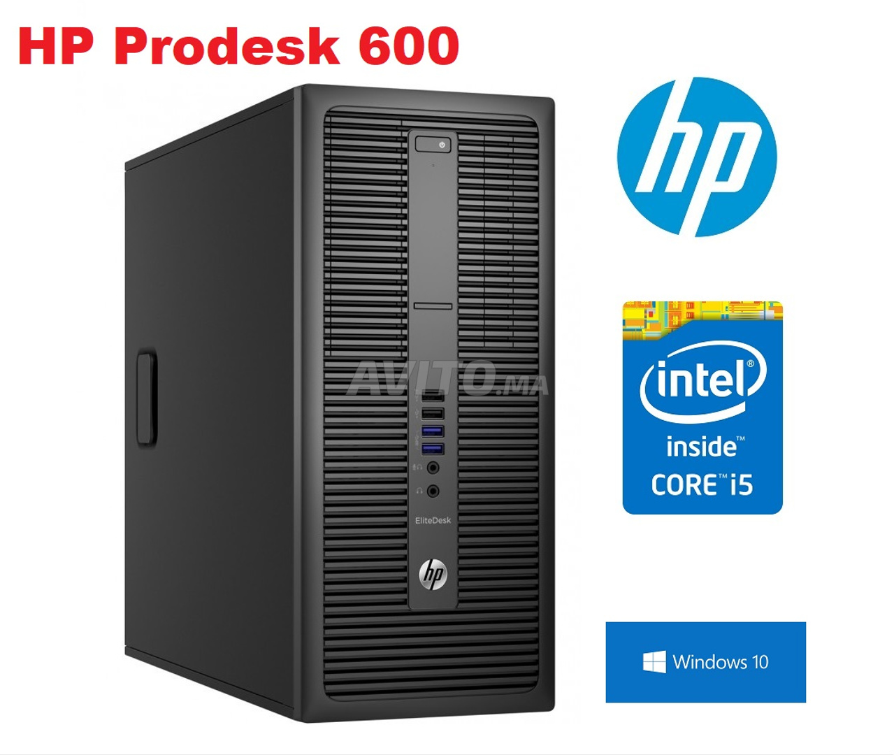 HP ProDesk 600 G1 Twr Core i5-4590 I 8Go I 500Go - 2