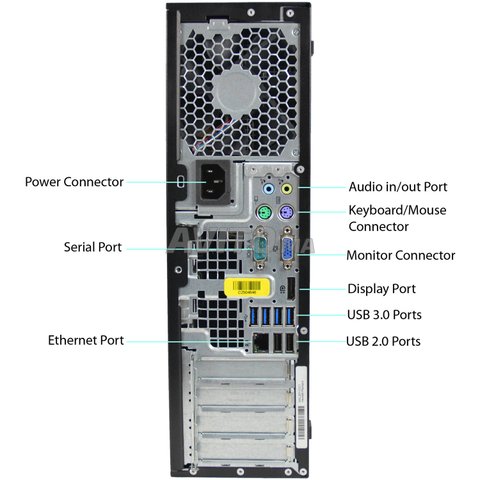 HP Compaq Pro 6300 Core i3 (3 ème génération) - 2