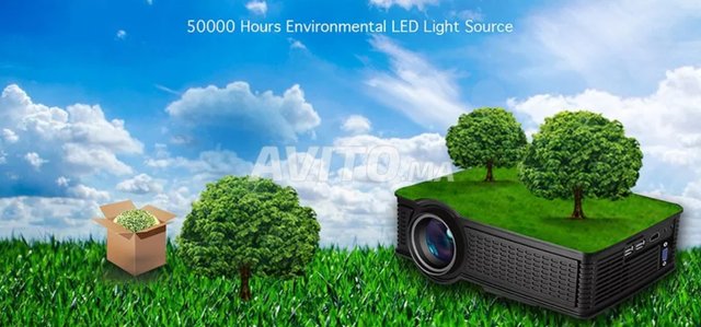 SD50 Plus Projecteur LED Projector Premium PC HDMI - 5