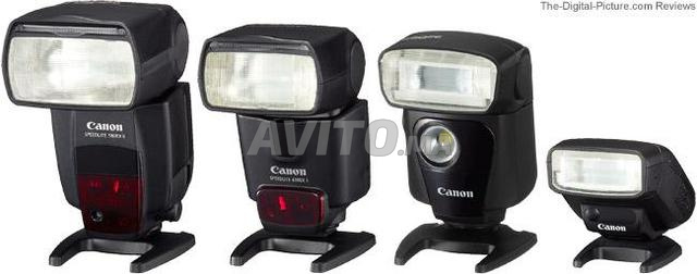 عدسات وفلاشات متنوعة لـ CANON