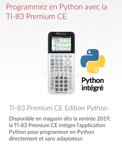 Calculatrice Texas Instruments TI-83 Premium CE - 4