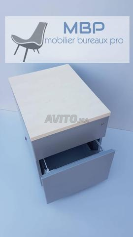 Caisson métallique Haworth couleur gris 2 tiroirs