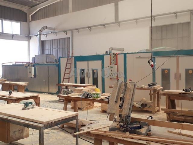 Cabine de Peinture et de Vernis BOIS MASSIF