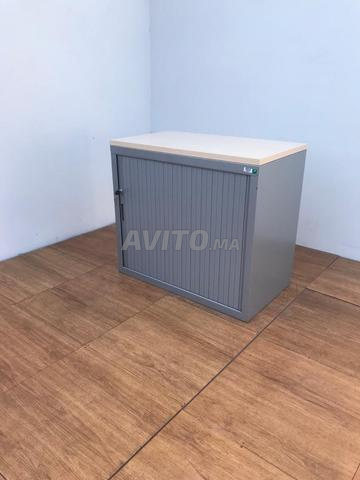 خزانة معدنية منخفضة بباب منزلق 73x80