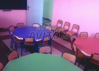 chaise et table crèche