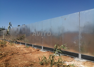 Palissade de chantier