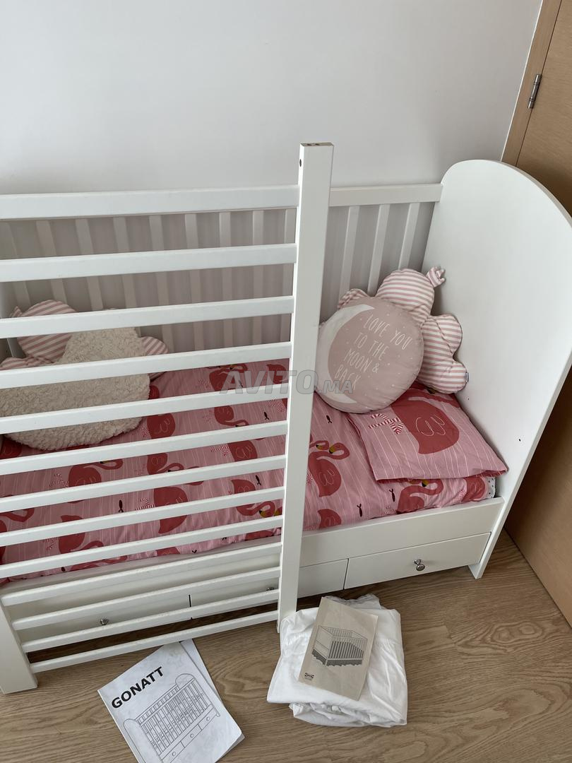 Lit Bebe Evolutif Ikea Et Accessoires Equipements Pour Enfant Et Bebe A Bouskoura Avito Ma Misc