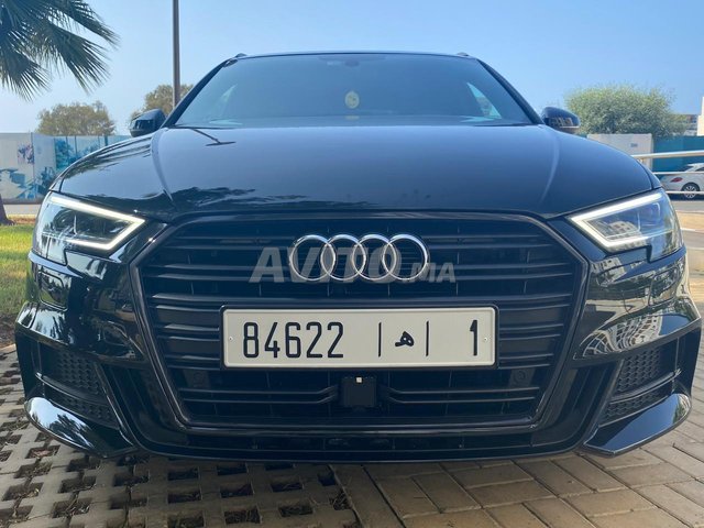 Voiture Audi A3 2017 à rabat Diesel - 8 chevaux