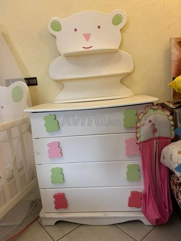 Lit Pour Bebe Etcommode De Rangement Equipements Pour Enfant Et Bebe A Temara Avito Ma