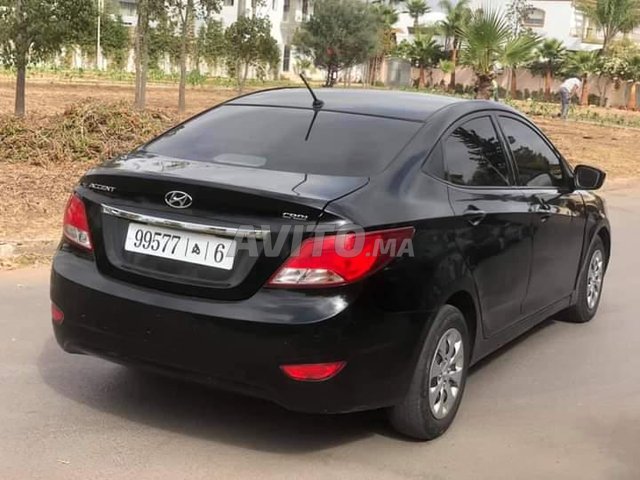 Voiture Hyundai Accent 2017 à rabat Diesel - 6 chevaux