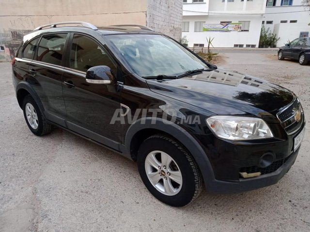 Voiture Chevrolet Captiva 2009 à rabat Diesel - 8 chevaux