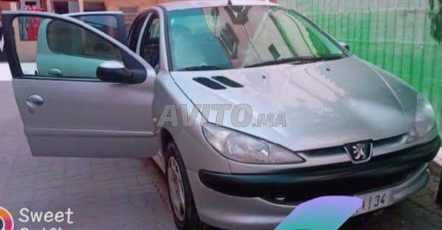 Voiture Peugeot 206 2003 au Maroc Diesel - 7 chevaux