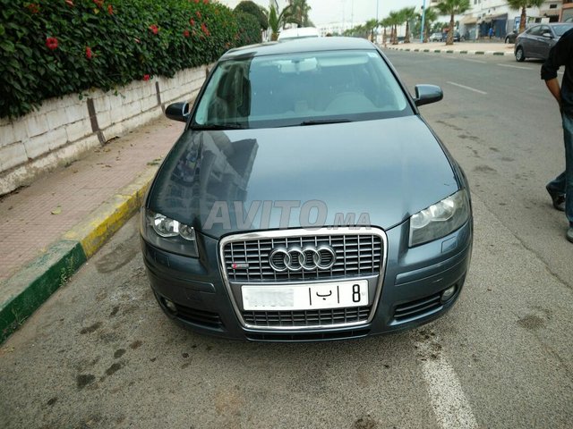 Voiture Audi A3 2008 au Maroc Essence - 8 chevaux