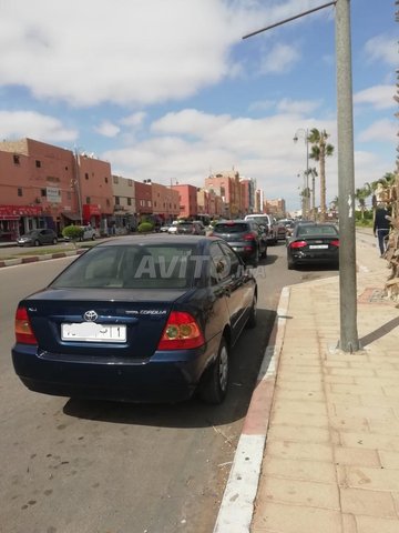 Voiture Toyota Corolla 2007 au Maroc Essence - 7 chevaux