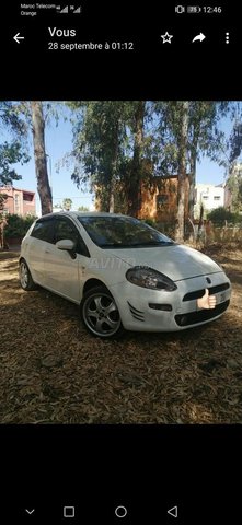 Voiture Fiat Punto 2013 au Maroc Essence - 7 chevaux
