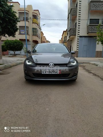 Voiture Volkswagen Golf 7 2014 au Maroc Diesel - 8 chevaux