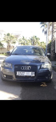 Voiture Audi A3 2008 au Maroc Diesel - 8 chevaux