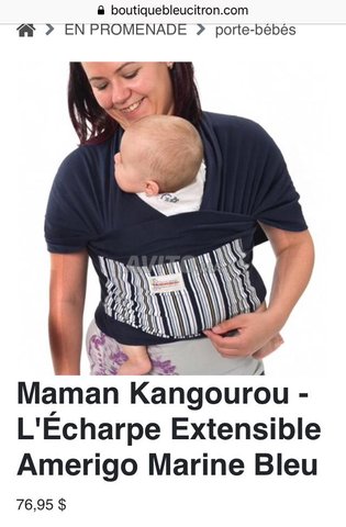 Porte Bebe Echarpe Maman Kangourou Equipements Pour Enfant Et Bebe A Casablanca Avito Ma