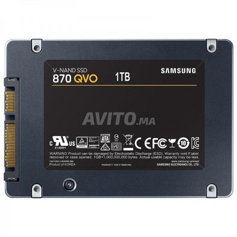 SSD Samsung 870 QVO 1TB sata 6Gb/s NEUF - 6