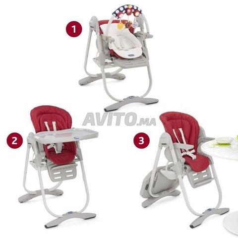 Chaise Haute Evolutive Chicco Repas Relax Transat Equipements Pour Enfant Et Bebe A Casablanca Avito Ma