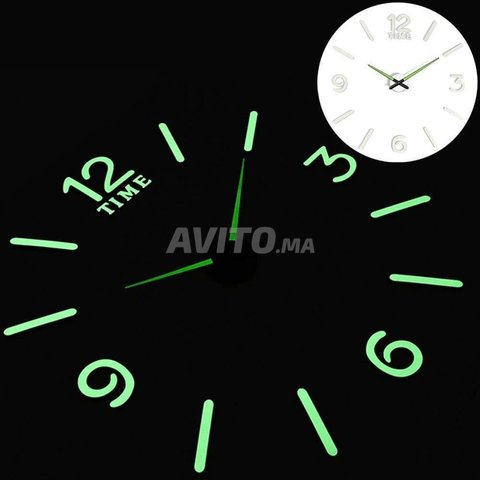 Horloge Murale Lumineux Meubles Et Decoration A Errahma Avito Ma 44592483