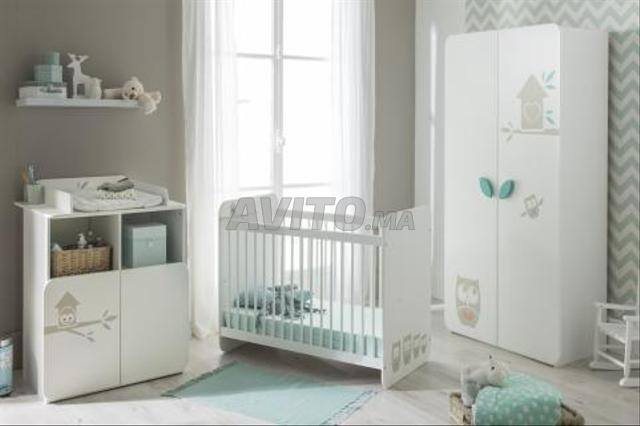 Lit Bebe Placard Commode A Langer Kitea Meubles Et Decoration A Temara Avito Ma