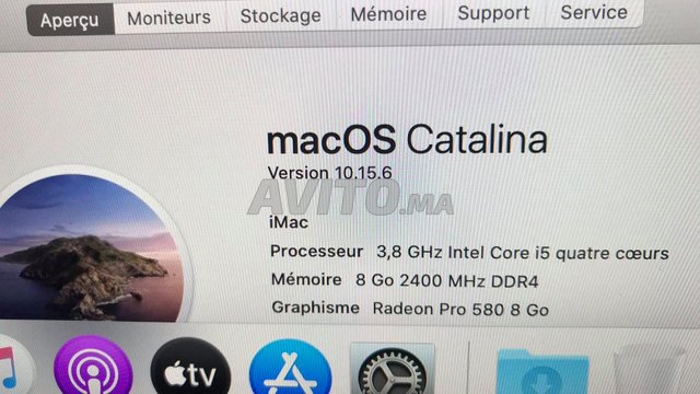 Mac i5 5k Retina 27inch 3.8Ghz 8Go 500Ssd 2017.. - 2