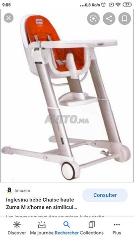 Chaise Haute Pour Bebe Equipements Pour Enfant Et Bebe A Sale Avito Ma Misc