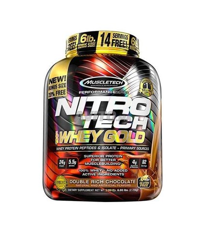 Nitro Tech Whey Gold 2.7 kg Muscletech - 1