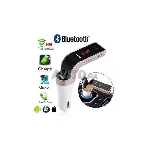 Car G7 Pack Kit voiture Bluetooth MP3 USB AUX FM - 1
