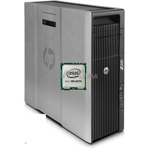 HP Z620 2*E5-2630 /32Go/SSD /NVIDIA 2000.1Go - 1