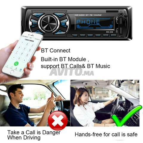 Stéréo de voiture Bluetooth - 1